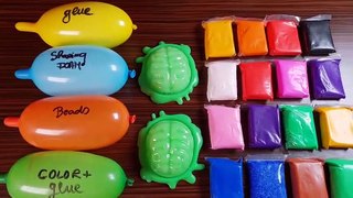 Making Slime with funny Balloons and Clay - Satisfying Slime video