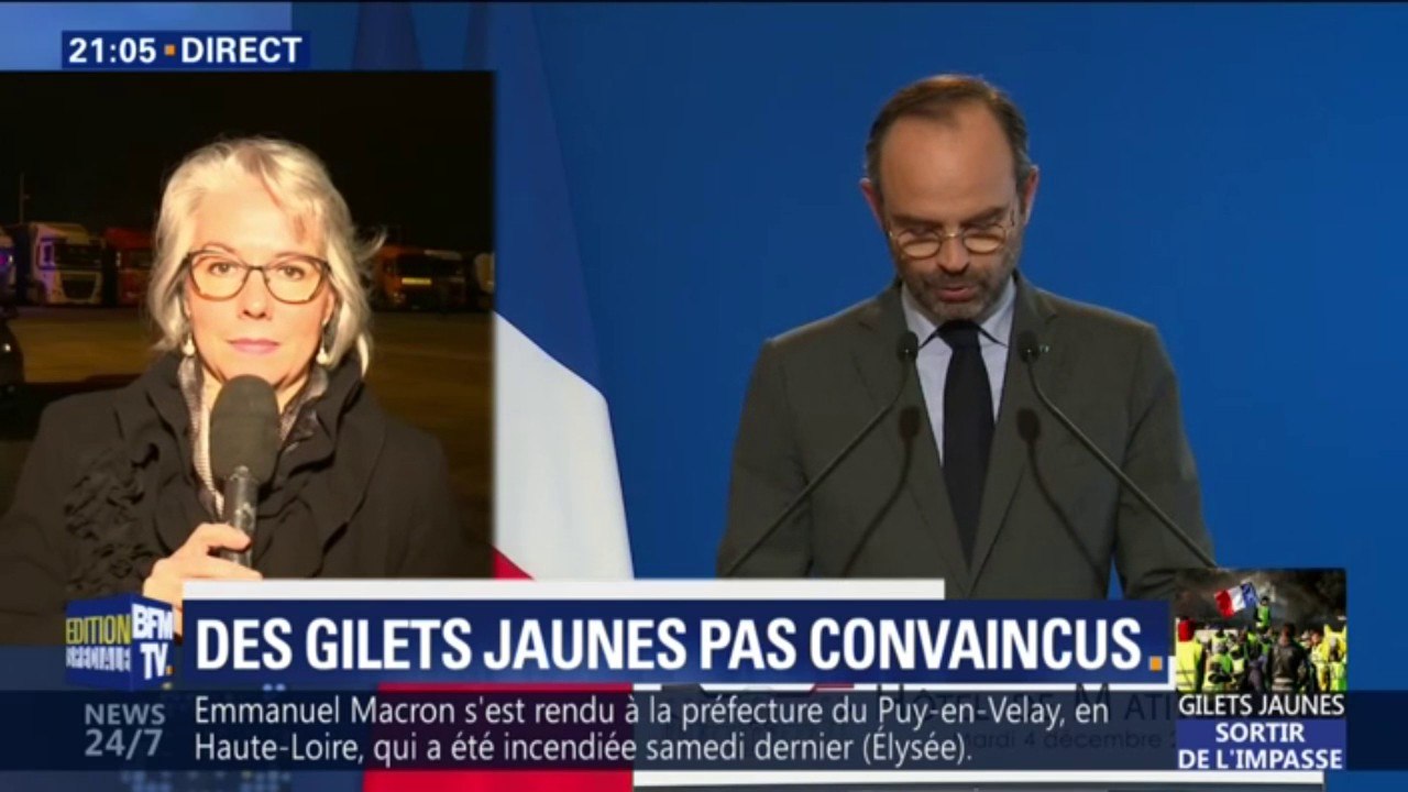 Taxes suspendues: "Le compte n'y est pas, je ne sais plus ce qui pourrait apaiser le mouvement", regrette Jacline Mouraud