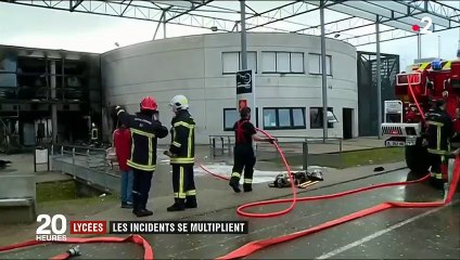 Lycée : les incidents se multiplient