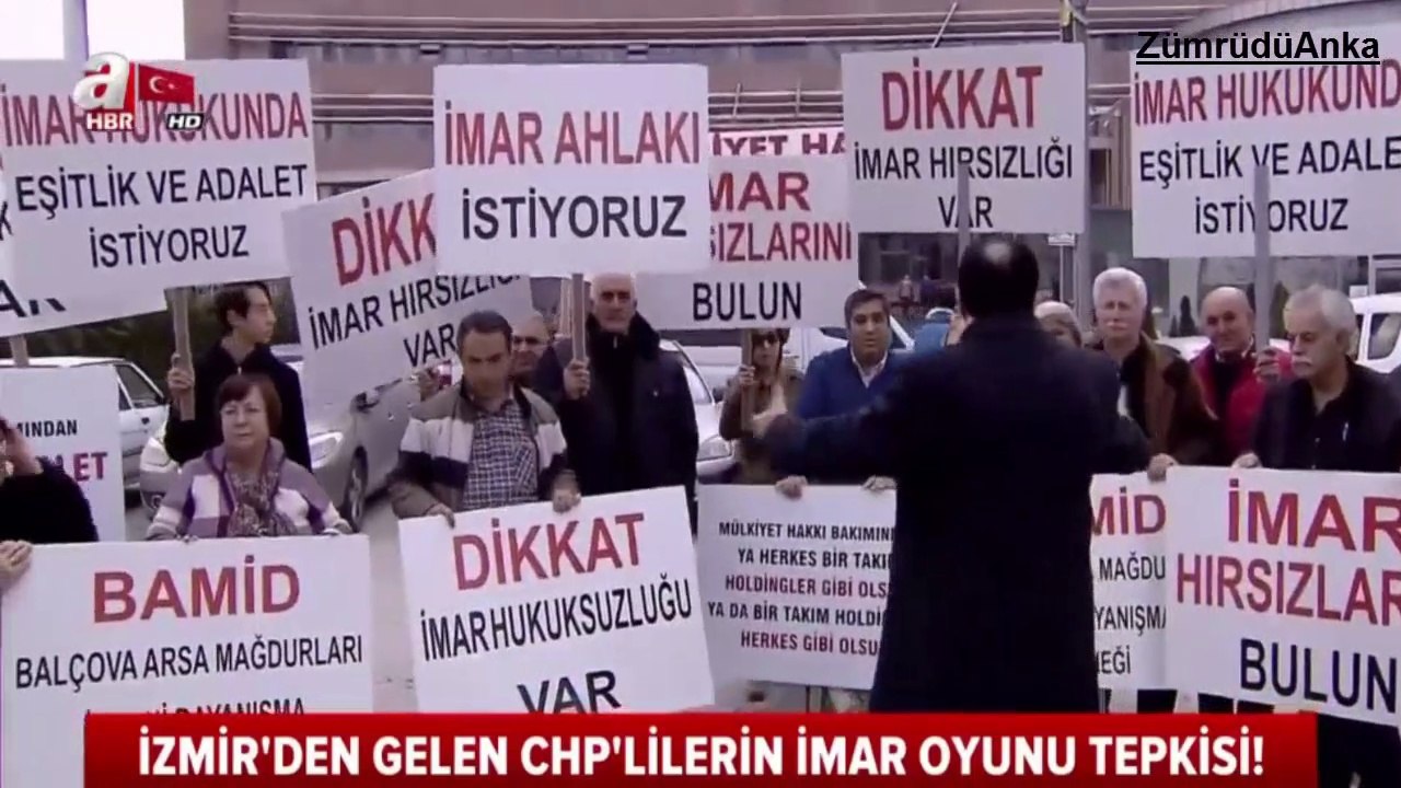 İZMİR BALÇOVA'DA CHP'Lİ SEÇMENLER İSYAN ETTİ