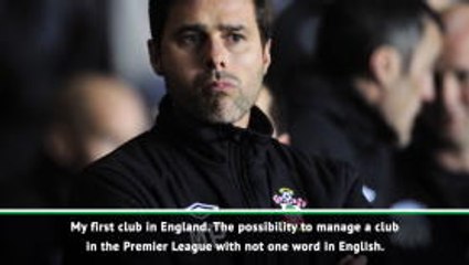 I couldn't speak 'one word of English' - Pochettino grateful to Southampton
