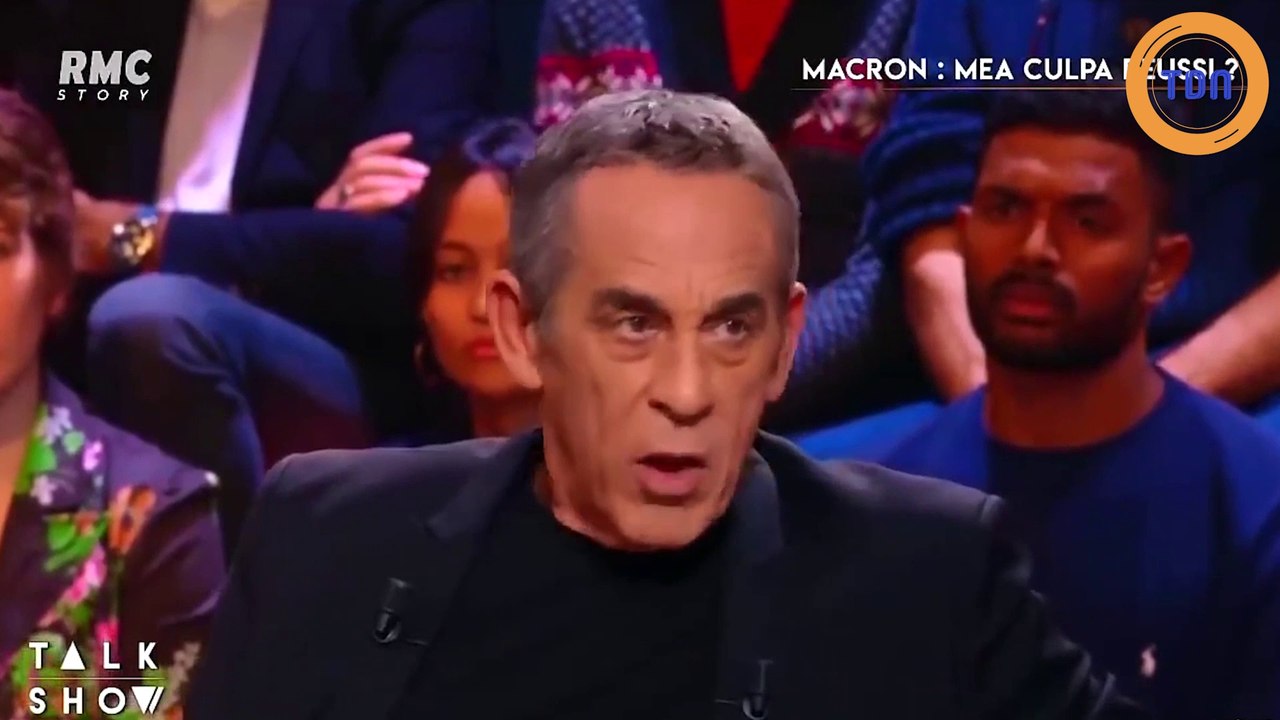 Thierry Ardisson clashe violemment Emmanuel Macron.