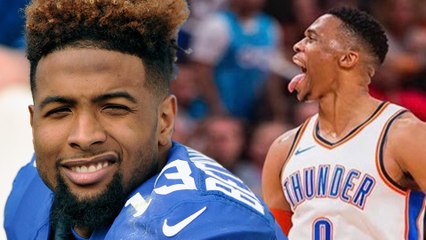 Odell Beckham Jr Asks IG If He Should Lock Up Russell Westbrook