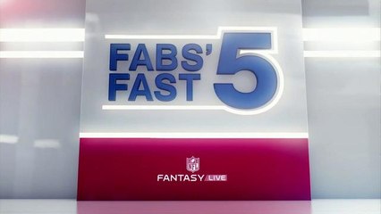 Fabs’ five players to beware of starting | NFL Fantasy Live