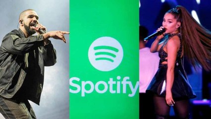 Drake and Ariana Grande Crush Spotify's 2018 Streams