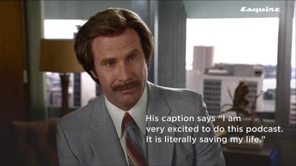 Ron Burgundy Is Getting His Very Own Podcast