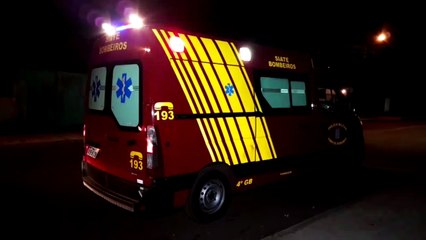 Homem é socorrido após cair de moto no Periolo