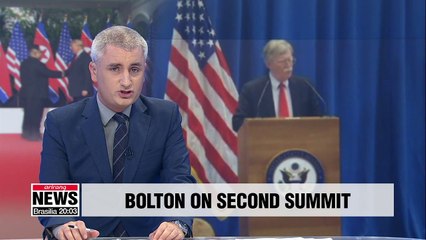 Trump believes second N. Korea-U.S. summit is likely to be productive: Bolton