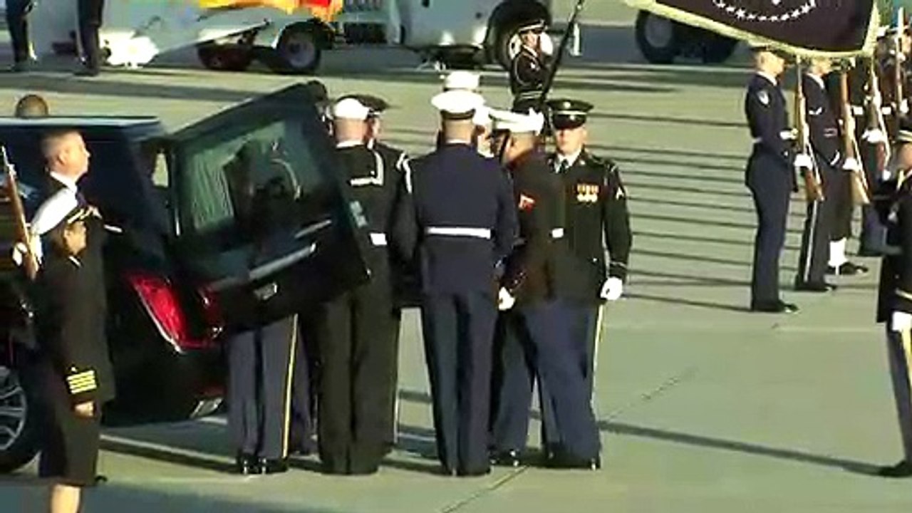 USA: Abschied von verstorbenem Ex-Präsidenten Bush