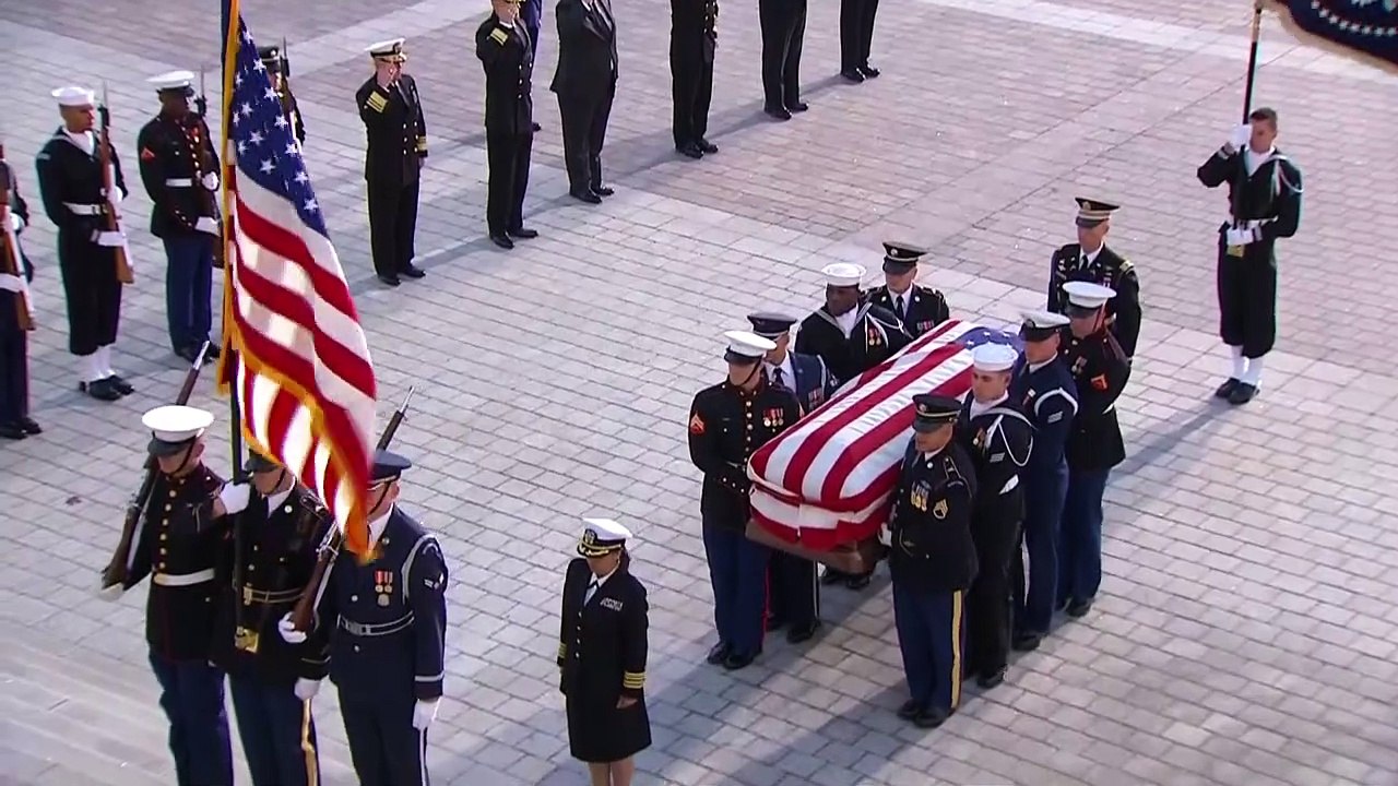 USA: Abschied von verstorbenem Ex-Präsidenten Bush