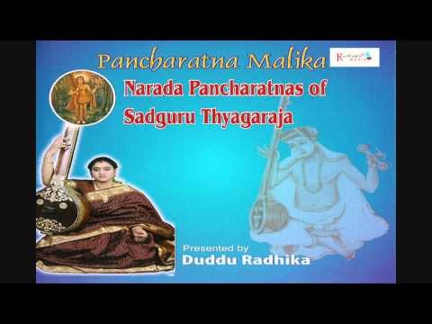 Sri Narada Muni - Narada Pancharatnas of Sadguru Thyagaraja