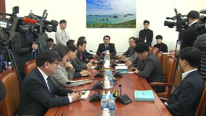 "세수 결손 공방 격화"...원내대표 회동 1시간 만에 종료 / YTN