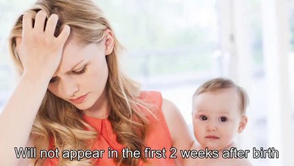 What happens to a woman's body after giving birth?