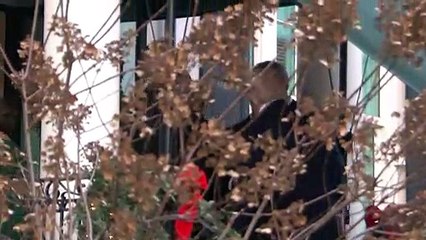 Trump visita família Bush antes de funeral