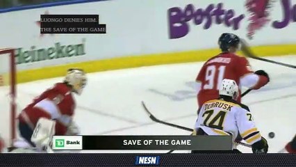 Roberto Luongo Stonewalls David Pastrnak