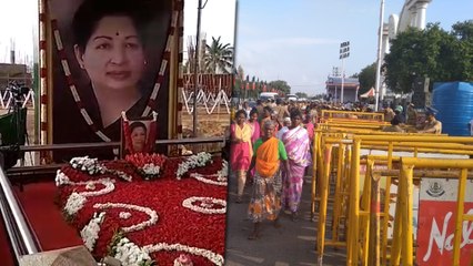 ஜெ. நினைவுநாள், அதிமுக, அமமுக இன்று மெரினா நோக்கி அமைதி ஊர்வலம்.