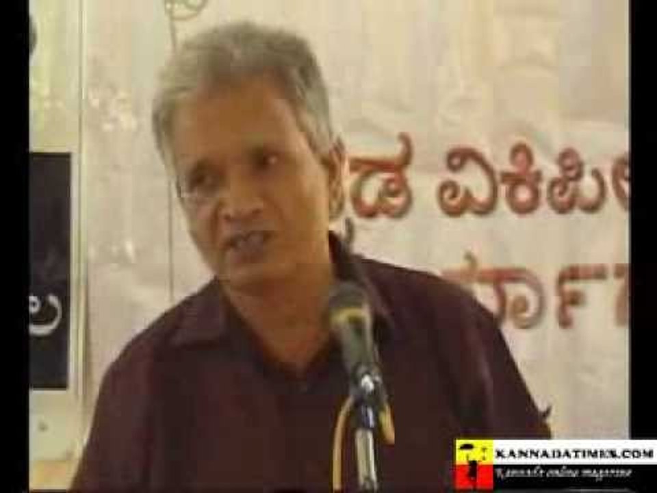 KANNADA TIMES-NGO INAUGURATION WITH WIKIPEDIA WORKSHOP-PART-4-G.T SHRIDHARA SHARMA SPEECH