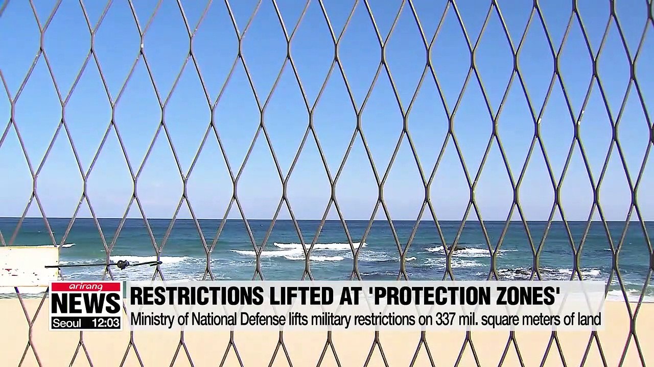 S. Korea's defense ministry lifts military restrictions on 337 mil. square meters of land
