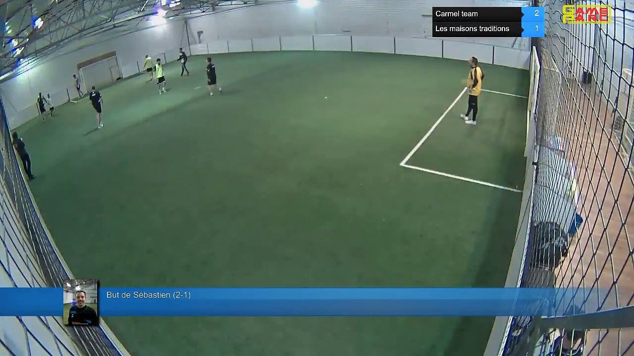 But de Sébastien  (2-1) - Carmel team Vs Les maisons traditions  - 04/12/18 19:00 - Ligue B