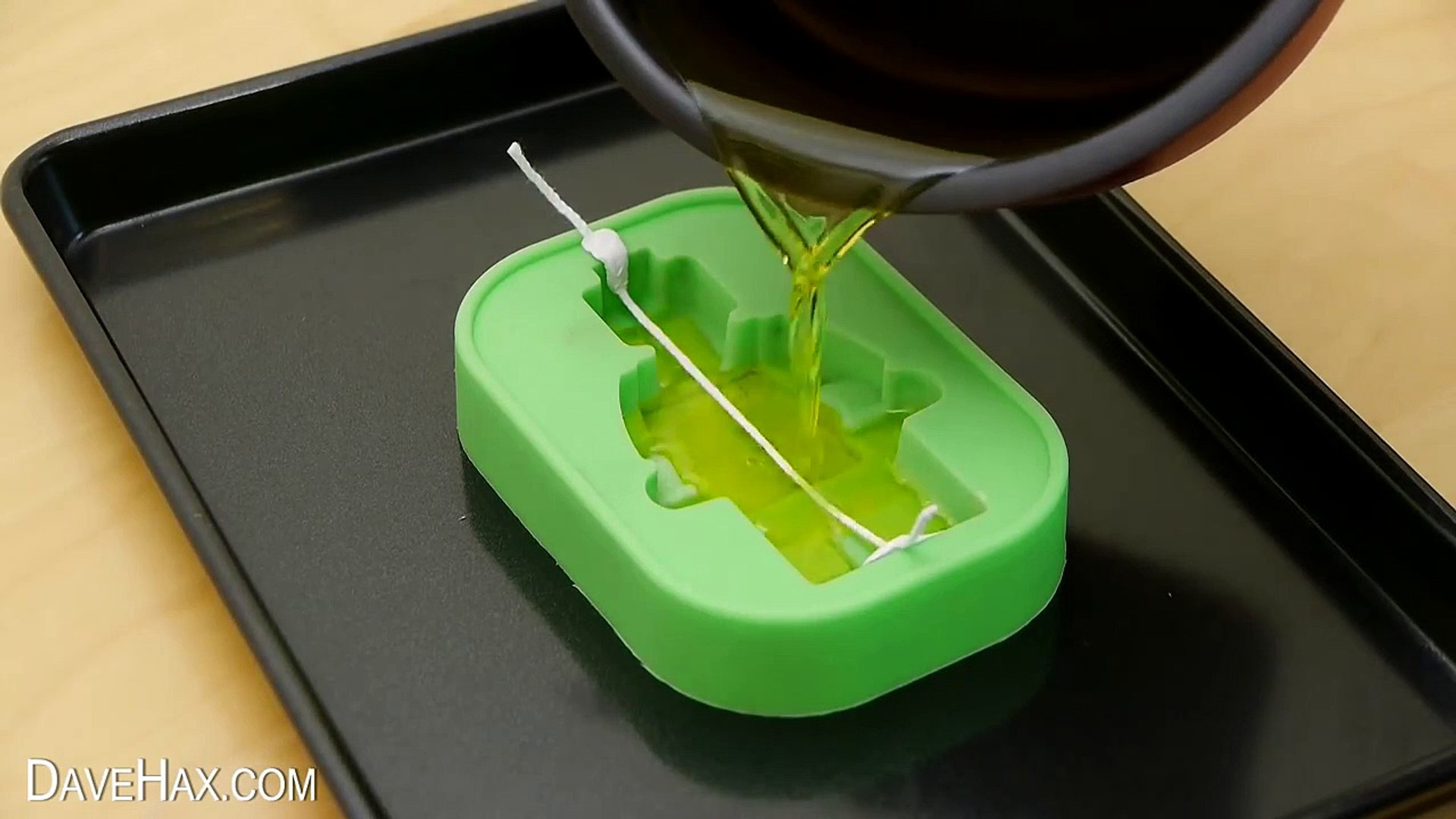 How to Make a Lego-Style Figure Candle