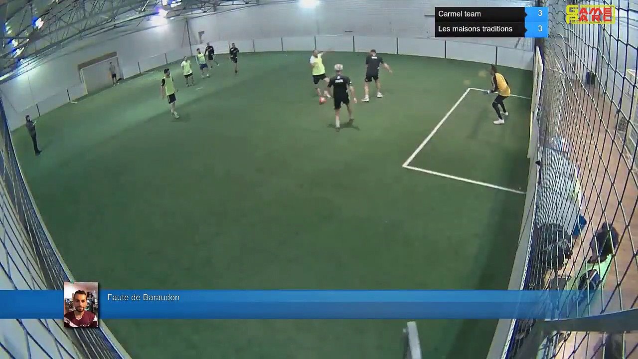 Faute de Baraudon - Carmel team Vs Les maisons traditions  - 04/12/18 19:00 - Ligue B