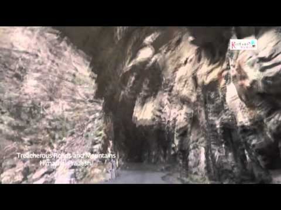 Treacherous Roads And Mountains in Himachal Pradesh