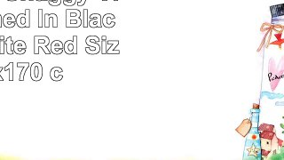 TT Design Modern Deep Pile Rug Shaggy Vigo Patterned In Black Grey White Red Size120x170