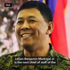 Benjamin Madrigal Jr is next AFP chief – Año