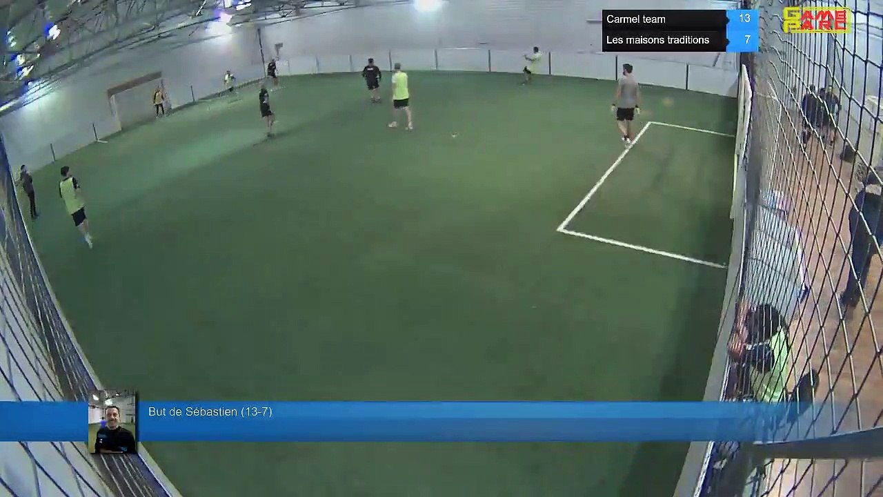 But de Sébastien  (13-7) - Carmel team Vs Les maisons traditions  - 04/12/18 19:00 - Ligue B