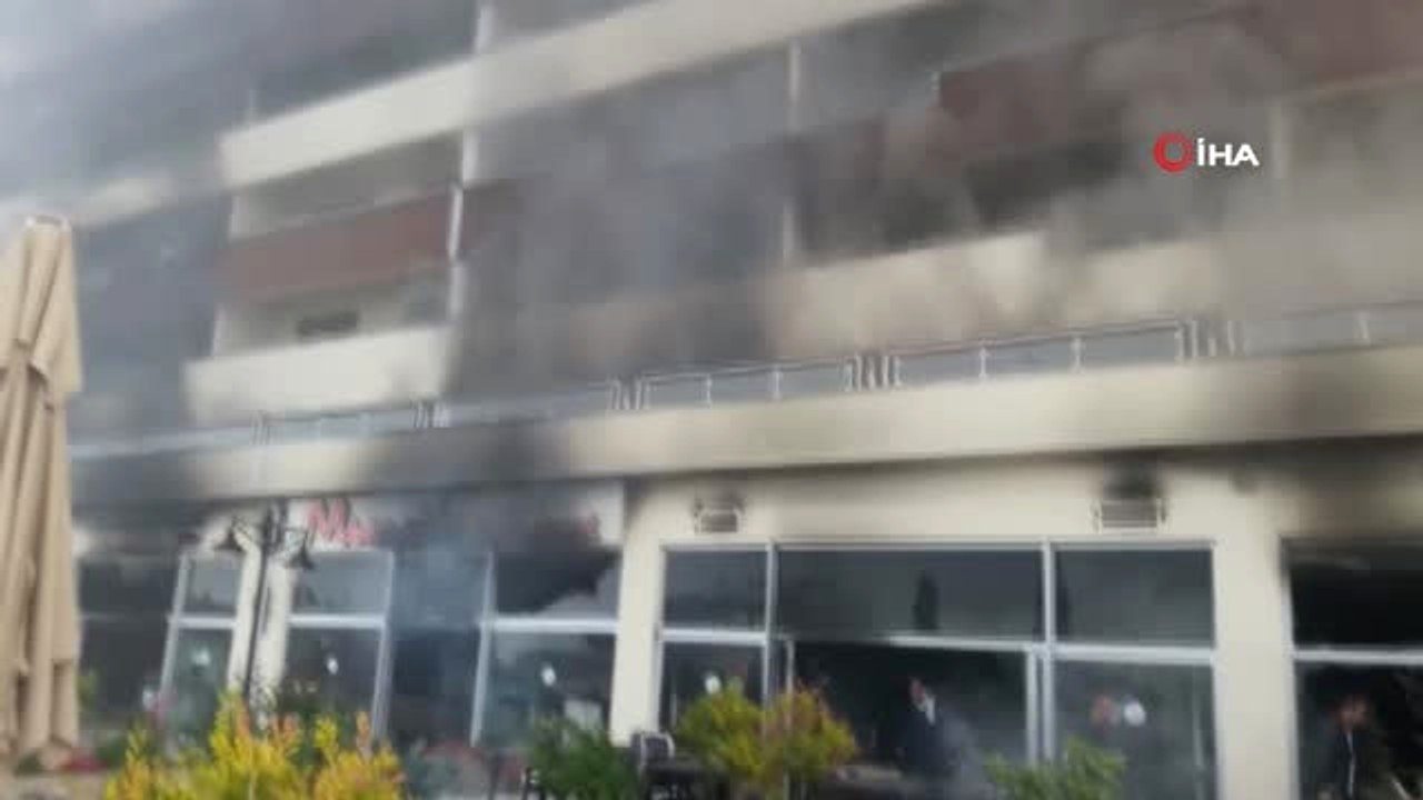 Hatay'ta Termal Otelde Yangın