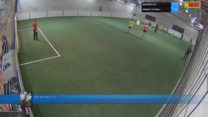 But de Tarik (1-0) - ENSMATCH Vs Athletic Kiniktou - 04/12/18 20:00 - LIGUE 3 - Poitiers Game Parc