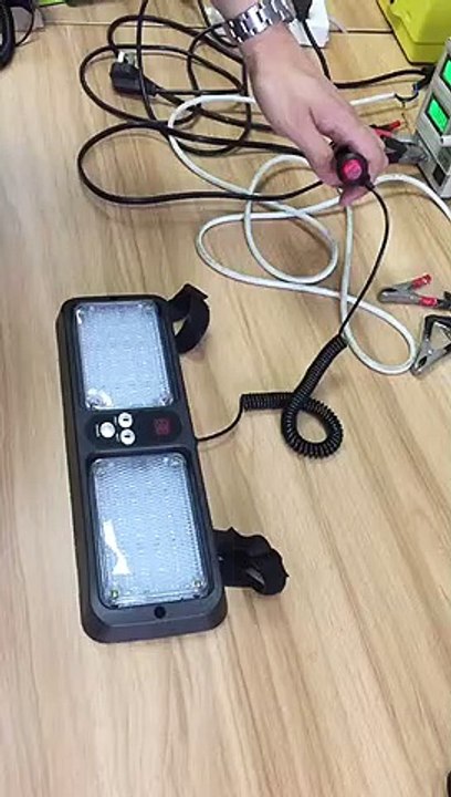 VL04 red amber white blue visor flash light