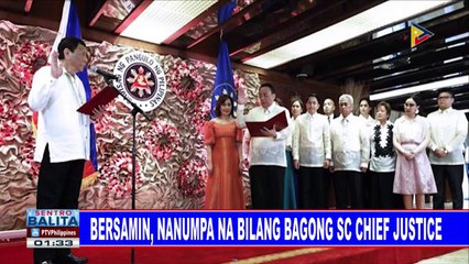 Descargar video: Mga bagong talagang opisyal ng pamahalaan, nanumpa na