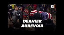 Aux Obsèques de George Bush, l'adieu de Bob Dole a profondément ému