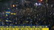 Boca fans give players huge send-off for Copa Libertadores final