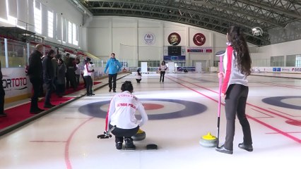 Öğrencilerin yeni gözdesi 'floor curling' olacak - ERZURUM