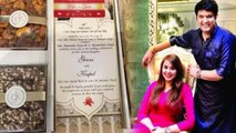 Kapil Sharma Wedding : Know the Specialties of Sweets & Wedding Invitation Card| Boldsky