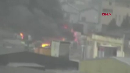 İstanbul- Tuzla'da Fabrika Yangını