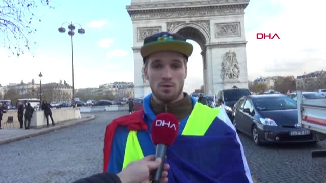 Dha Dış - Paris'te Yaşayan Türkler 'sarı Yelekliler?