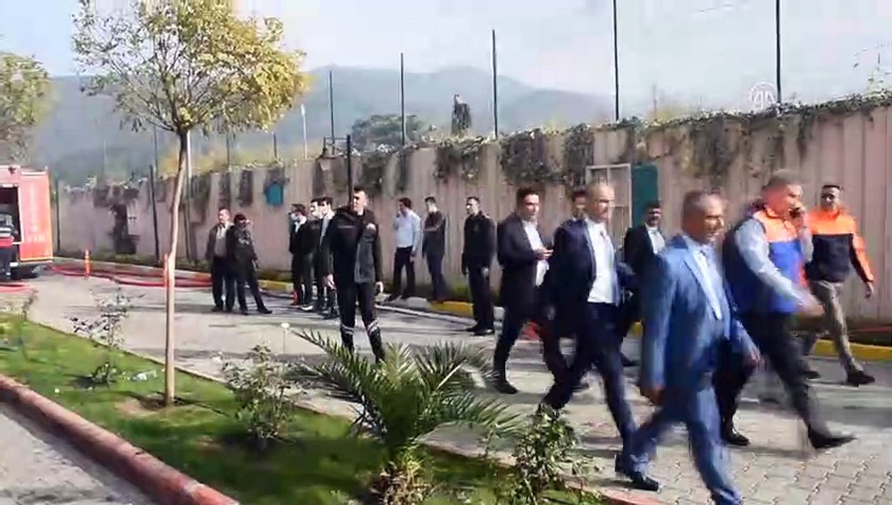 Hatay'da otelde yangın (2)