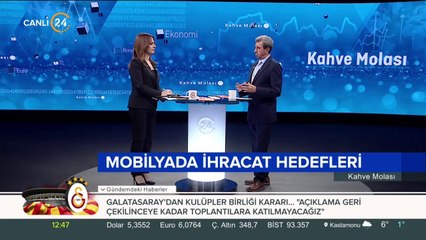 Mobilyada ihracat hedefleri