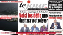 Le Titrologue 05 Décembre 2018 : RHDP unifié, voici les défis que Ouattara veut relever