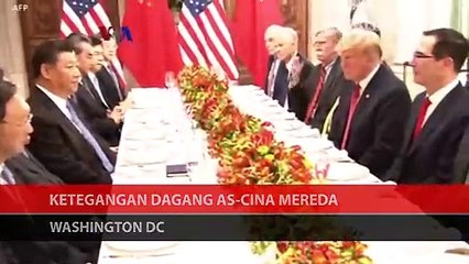 Belum Jelasnya 'Gencatan Senjata' Perang Dagang AS-Cina
