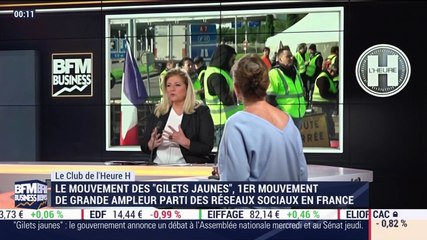 Le mouvement des "gilets jaunes", 1er mouvement de grande ampleur parti des réseaux sociaux en France - 04/12