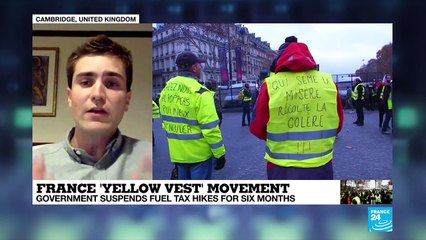 Yellow Vest Crisis: "The strenght of the movement is its broad appeal"