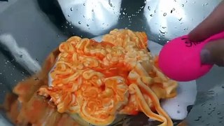 Satisfying Slime Stress Ball Cutting - relaxing ASMR Video #4 !!!
