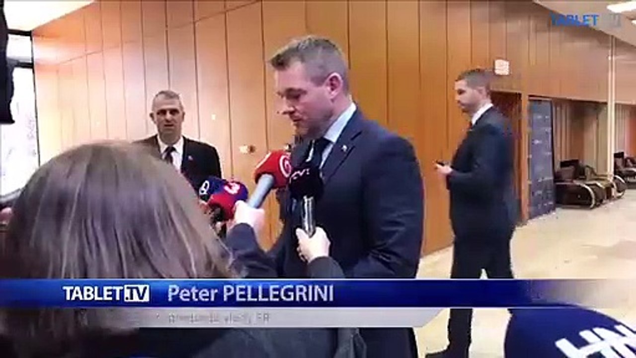 ZÁZNAM: Brífing premiéra P. Pellegriniho