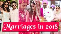 Bollywood Celebrities Who Tied The Knot In 2018 - Complete List