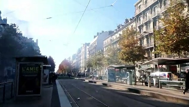 Incidents cours jean jaurès