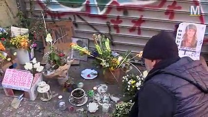 Un mois après, la rue d'Aubagne entre silence et colère